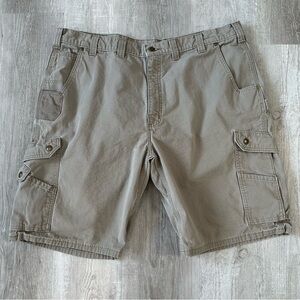 Carhartt Tan Relaxed Fit Cargo Shorts